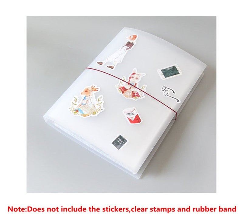 arriettycraft Clear Stamps Storage Cutting Dies Storage Paper Craft Keeper Cards Storage Photo Storage Storage Keeper Cards Folder Storage for DIY Scrapbooking Arts Crafts Collecting Album - Image 5